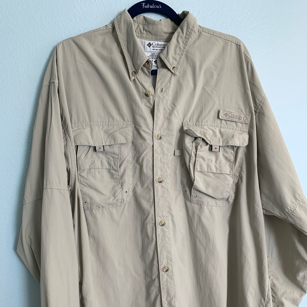 Columbia long sleeve shirt